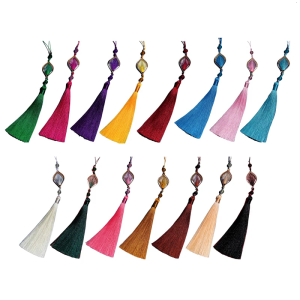 Tassels Adornment Colorful Hanging Pendant Bag Decoration Tassels Suitable for Purse Decors and Holiday Souvenirs