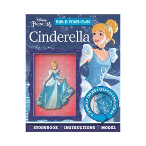 Disney Princess Build Your Own Cinderella Story Board & Activity Book (Activity DIY 3D Model) 4-6 years old