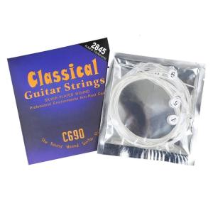 6Pcs .028-.045 Classical Strings Replacement Folk Guitar Nylon Strings 6-String Guitar Strings Perfect Intonation