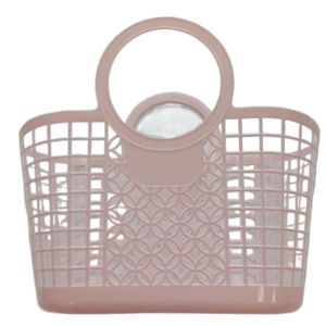 LYMEDIA Simple Hollow Basket Plastic Functional Washing Basket  Bathroom Accessories Storage Basket