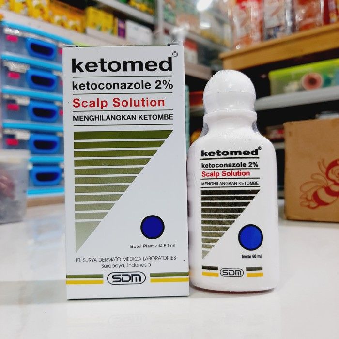 Ketomed Shampoo Scalp Solution 60ml - Anti Ketombe