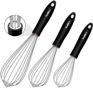 WALFOS Stainless Steel Wire Whisk Manual Egg Beater Blender Milk Cream Butter Beater Kitchen Baking Cooking Utensils Accessiores2026