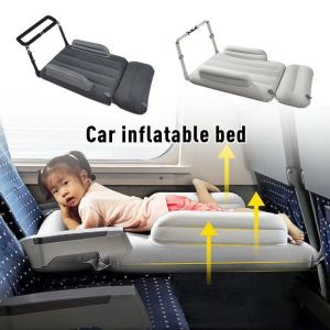 WARM STOP Pedals Bed Travel Child Inflatable Mattress Hammock Seat Extender Baby Air Bed Convenient Long Distance Kids