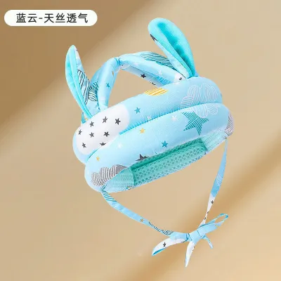 Baby Head Protection Safety Helmet Toddler Infant Anti-Fall Walking Hat Breathable Summer Cap Soft Pillow Cushion Newborn Baby Protective Gear