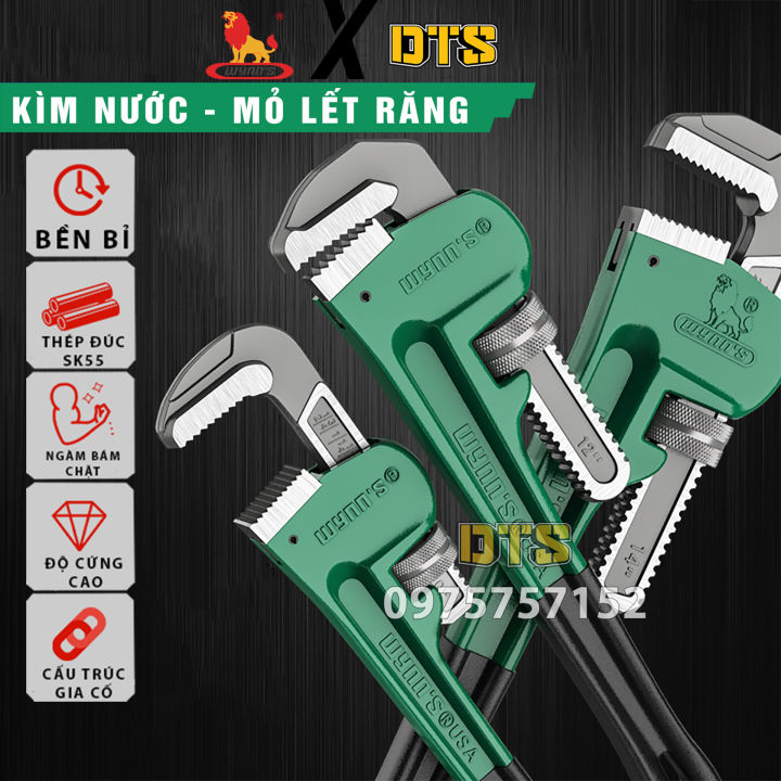 Mỏ lết răng size lớn, kìm nước đa năng WYNN'S | Mỏ lết nước đủ kích ...