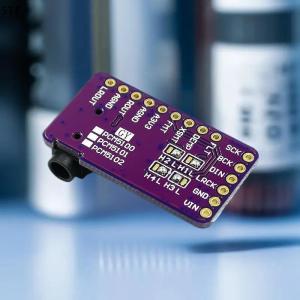 STF บอร์ดเครื่องเสียงดิจิทัล PCM5102ออดิโอสำหรับเครื่องเล่นบอร์ดดิจิทัลโมดูลต่อประสาน PCM5102A I2S 1ชุด