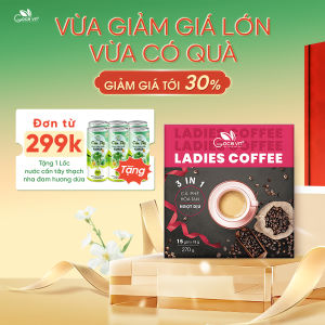 Ladies Coffee Goce - Cafe Nữ hòa tan 3 trong 1 - 270g (15 gói x 18g)