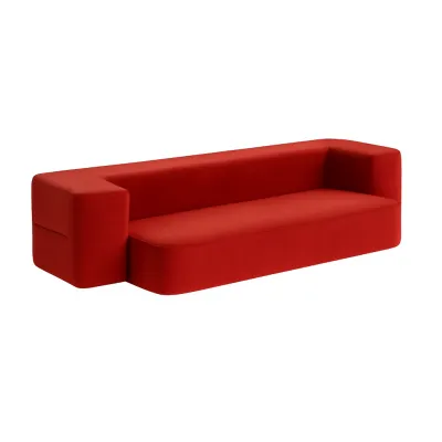 Sofa Inovatif 2-in-1 Sofa Santai Sofa Tamu Kasur Lipat Portabel | Pengiriman Dengan Kemasan Vakum