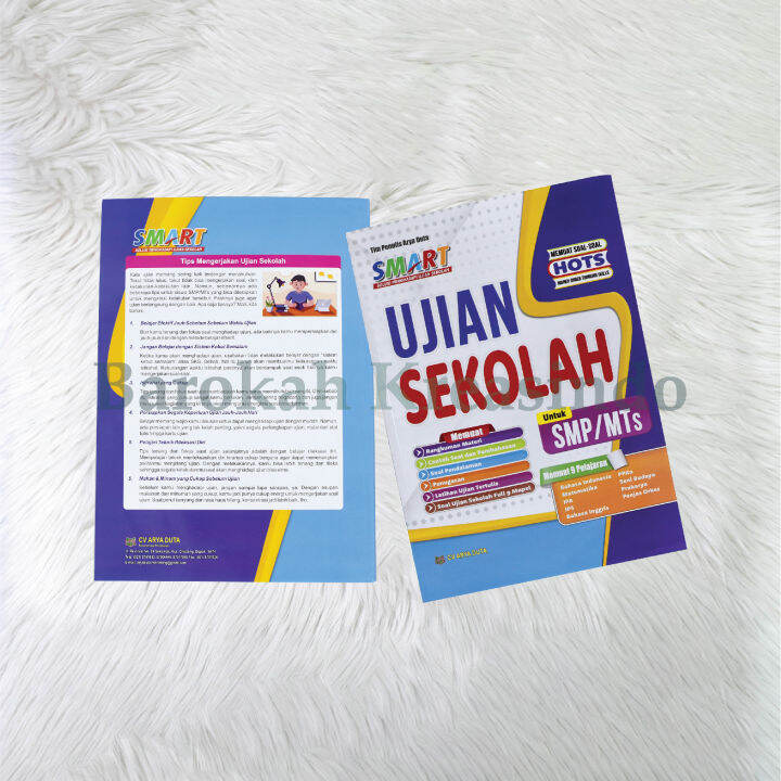 Buku Smart Ujian Sekolah Untuk SMP/MTs Edisi Terbaru Penerbit Arya Duta ...