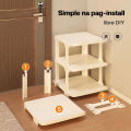 Plastic Shoe Rack Easy To Install Space Saving Multi-Layer Shoe Storage Organizer Shoe Cabinet 鞋架. 