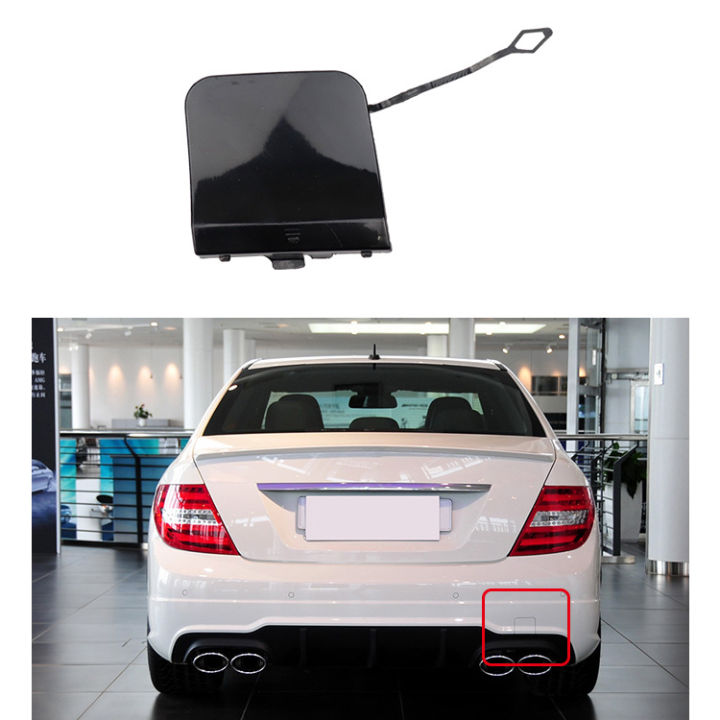 Car Bumper Tow Hook Eye Cover Cap Fit For Amg C W204 2007-2012
