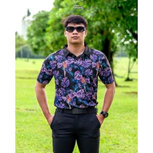 Turcoman Jersey Kaos golf Polo Shirt  Atasan Olahraga Sport  Kerah dry fit printing Motif Panjang