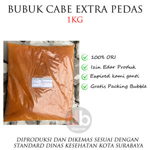Cabe Bubuk 1kg| Cabe Flake | Chili Powder 1kg