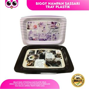 BIGGY NAMPAN SASSARI TRAY PLASTIK TATAKAN SERBAGUNA