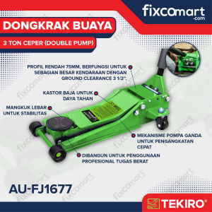 Tekiro Dongkrak Buaya 3 Ton