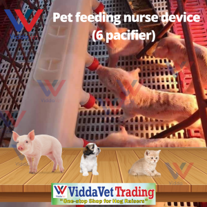 6-Slot Piglet milk feeder feeding tools piglet automatic pig milk feeder livestock Farm Tool