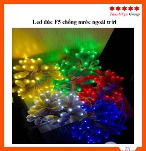 Dây đồng Led dây đúc F5 bọc nhựa quấn cây chịu nước điện 12V ( bảo hành 12 tháng )