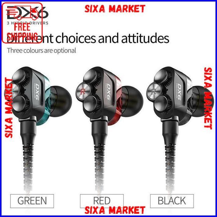 Plextone Dx6 Driver Gaming Earphone Sport Earphone Headset Hifi