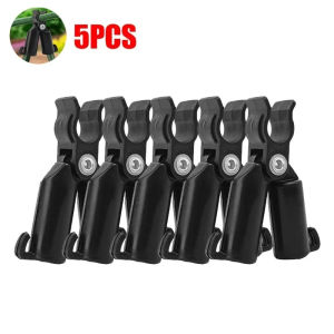 Dizoey 50PCS Plant Support Fixed Clip Universal Plastic Clip Pillars Gardening Fixed Bracket Climbing Pergola Connector Climbing Vine Bracket