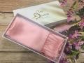 Khăn Lụa Tơ Tằm SenSilk Luxury Hồng. 