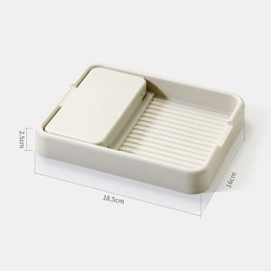 Rak Tempat Spatula Sendok Dapur Model Lipat Serbaguna / Rak Tutup Panci