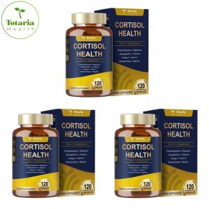 in stock Totaria 10-in-1 Cortisol Supplements for Women & Men with Magnesium Ashwagandha & L-Theanine for Balanced Calm & Stress Relief & Balanced Energy - Vegan 120s