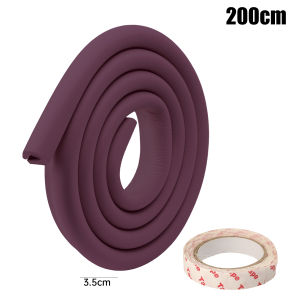 2M U-Shaped Table Edge Protector Baby Safety Furniture Edge Anti-collision Strip Soft Thicken Bumper Strip Corner Guard