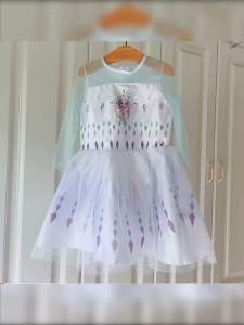 Imported Disney Frozen Long Sleeve Princess Dress [4 - 8]