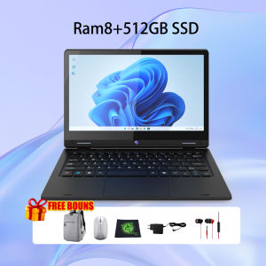 CNAST Laptop Touchscreen Baru InteL N4020 11.6 Murah Ram8+512GB SSD windows11 Dapat 360° Free Bouns