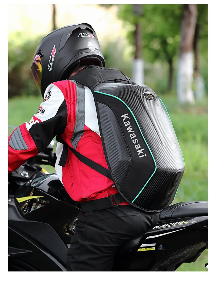 Waterproof Backpack Motorcycle Riding Gear OGIO Dainese Kawasaki