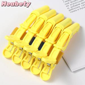 Heabety 5pcs lot Plastic Hair Clip Hairdressing Clamps Claw Section Alligator Clips Barber For Salon Styling Hair Accessories Hairpin