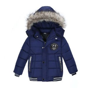 2 3 4 5 6 Years Winter Baby Boys Jacket Classic Keep Warm Fashion Girls Coat Hooded Zipper Outerwear Birthday Gift Kids Clothes2026