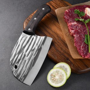 มีดหั่นหมู เกรดพรีเมี่ยม สแตนเลสคุณภาพดี มีดสไตล์ญี่ปุ่น มีดทำครัว มีดปังตอสับกระดูก มีดแล่ ชุดมีดปังตอ