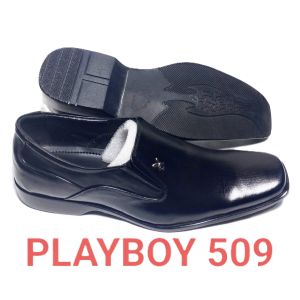 Sepatu Pantofel Formal Jumbo Pria Nyaman Dipakai Seharian /Sepatu Kerja Playboy Sol Dijahit Keliling