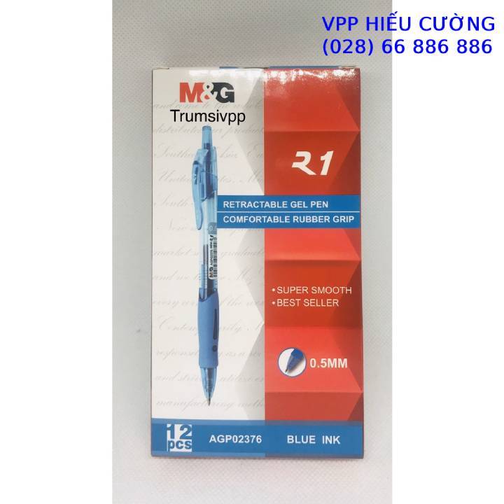 2 cây Bút/Viết bi gel AGP02376 0,5mm M&G , Bút/Viết nước viết đẹp , Bút/Viết bi bấm - Do Văn Phòng Hiếu Cường Cung Cấp | Lazada Việt Nam