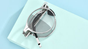 FONEX Photochromic Blue Light Blocking Folding Reading Glasses Men Women Anti Radiation Foldable Readers Eyeglasses with Graded Power Lens+2.0 100 150 200 250 300 LH014