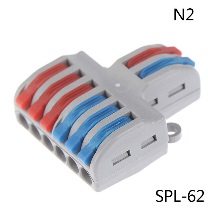 Sky Wing Spring Lever Terminal Block Electric Cable Wire Connector PCT ...