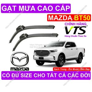 Gạt Mưa Mazda BT50 Gạt Mưa Đa Năng Cao Cấp Cặp Gạt Mưa Kính Lái Mazda BT50 Có Đủ Size Cho Các Đời Xe Mazda BT50