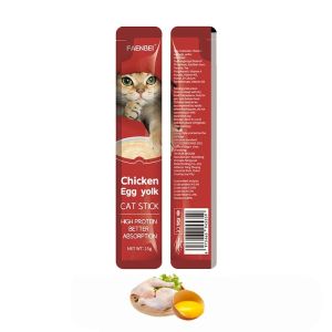 【SG Stock】15g FAENBEI Cat Snack Stick Premium Cat Treat Nutritious Pet Food for Training & Daily Reward  for Kitten Adult Cat