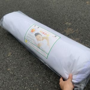 Gối Ôm Hơi Ôm Bông 100% VIKOO Cao Cấp Có Khoá Kéo 35x100cm
