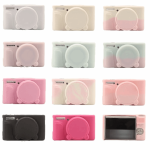 MINIFELE 262 Full Body Camera Silicone Case Soft Protector Camera Bag High Quality Shockproof Protective Cover for Canon SX730 SX740 Camera Accessories