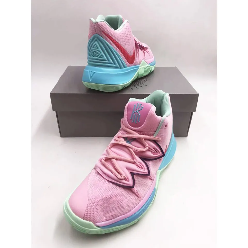 HHS Nike Kyrie 5 basketball shoes Spongebob X GARY for kids and