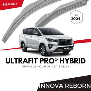 Premium Wiper Model Hybrid Mobil Innova Reborn Wifer Karet Kaca Depan Innova Car Windshield Blade 2Pcs