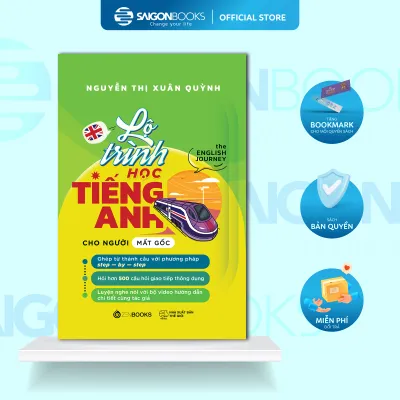 Sách - Lộ Trình Học Tiếng Anh Cho Người Mất Gốc - The English Journey