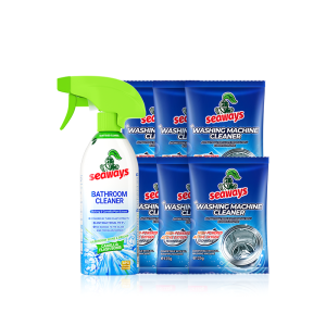 Seaways Bathroom Cleaner and Washing Machine Cleaner Set