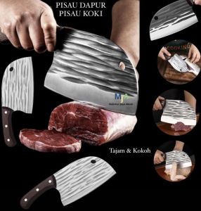 ( BISA COD ) PROMOPisau Dapur Professional Super Tajam / Pisau Koki / Japanese Knife Super / Alat Pemotong Daging Sayur Buah / Pisau Dapur Tajam