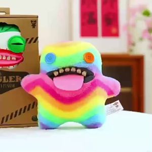 20CM Fuggler Stuffed Toys Tooth Monster Ugly Cute and Funny Baby V3 Plush Doll Gifts for children