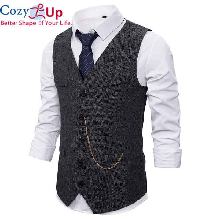 Tweed vests for on sale groomsmen