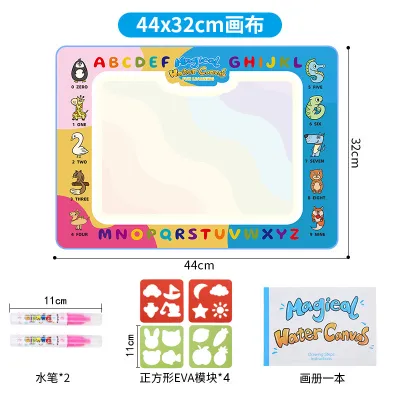 【SG Stock】Space Themed Magical Water Drawing Canvas Reusable Large Water Doodle Mat for Kids Drawing Play