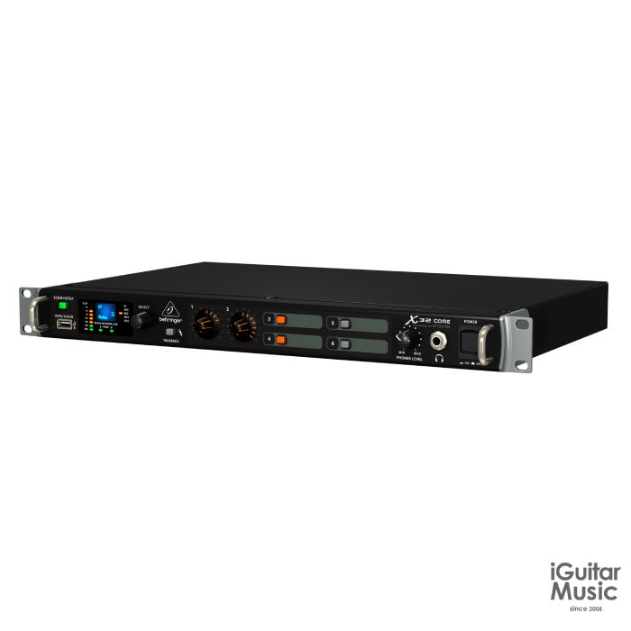 Behringer X32 CORE 40 Input, 25 Bus Digital Rack Mixer with AES50